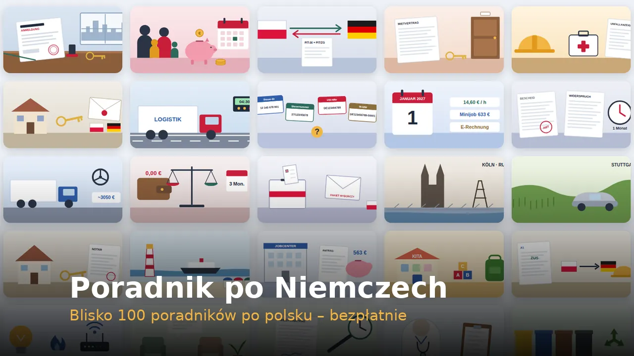 Poradnik po Niemczech – ilustracje z poradników serwisu
